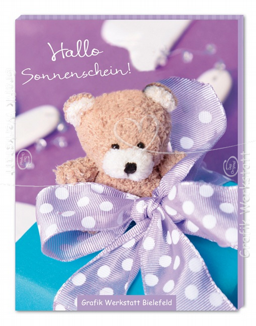Gute Wünsche Box - Hallo Sonnenschein!
