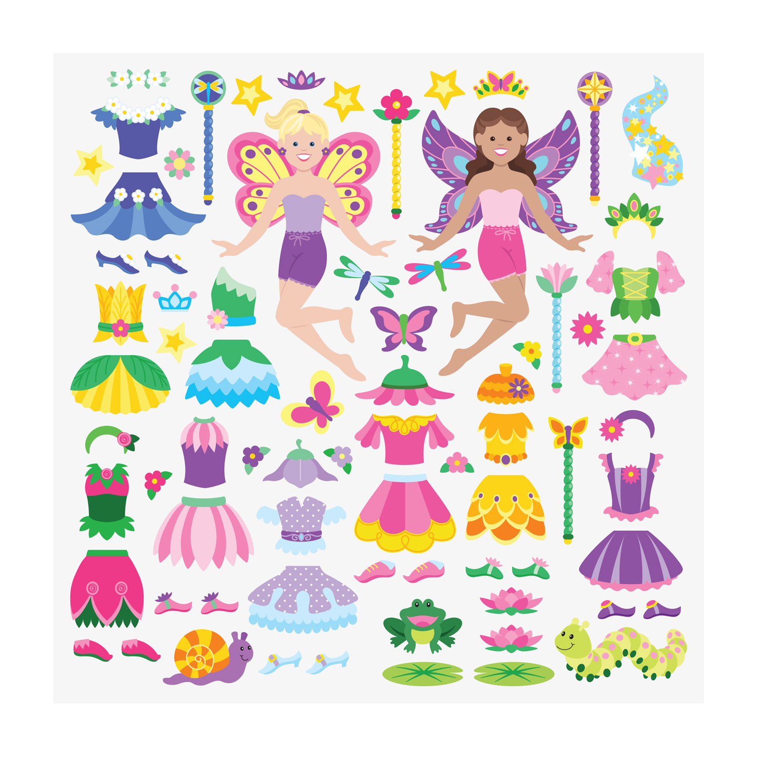 Gummisticker Feen – Bild 2
