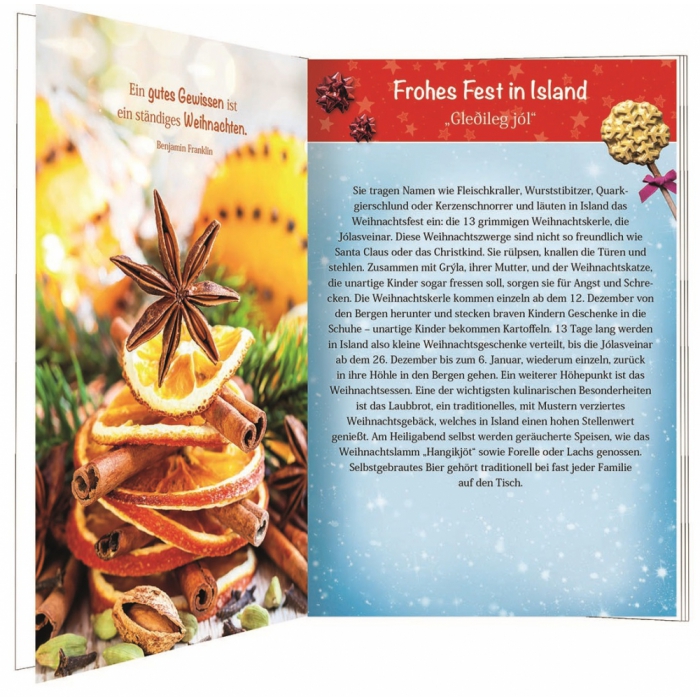 Geld Geschenkbuch „Frohe Weihnachten“ – Bild 2