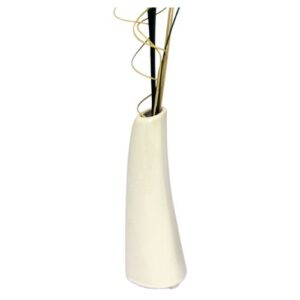 Weiße Vase