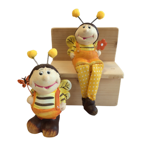 Figuren "Bienen-Pärchen"